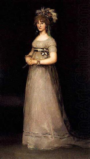 Portrait of the Countess of Chinchon, Francisco de Goya